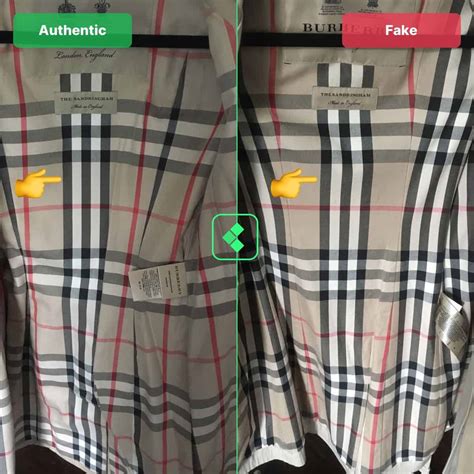 marsupio burberry fake|authenticity of burberry coat.